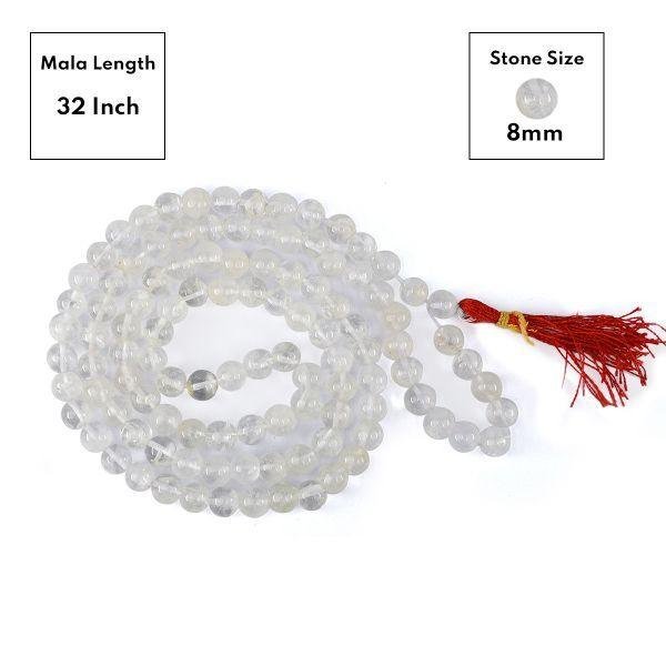 Natural Clear Quartz Jaap Mala 2 Natural Clear Quartz Jaap Mala