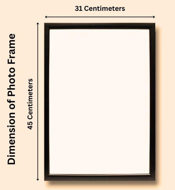 kundliprint landscape photo frame dimension 31x45 1 Buy Online Vastu Photoframe to bring positive energy into your home office or shop by kundliprint.com