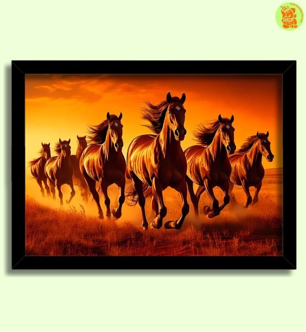 7 horses photo frame for strength vastu direction south 1 7 horses photo frame for strength | vastu direction south