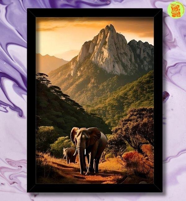 elephant photo frame for stability vastu direction south west elephant photo frame for stability | vastu direction south west