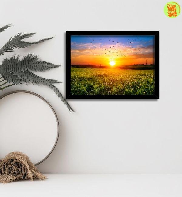 sunrise photo frame for new beginning vastu direction east small sunrise photo frame for new beginning | vastu direction east