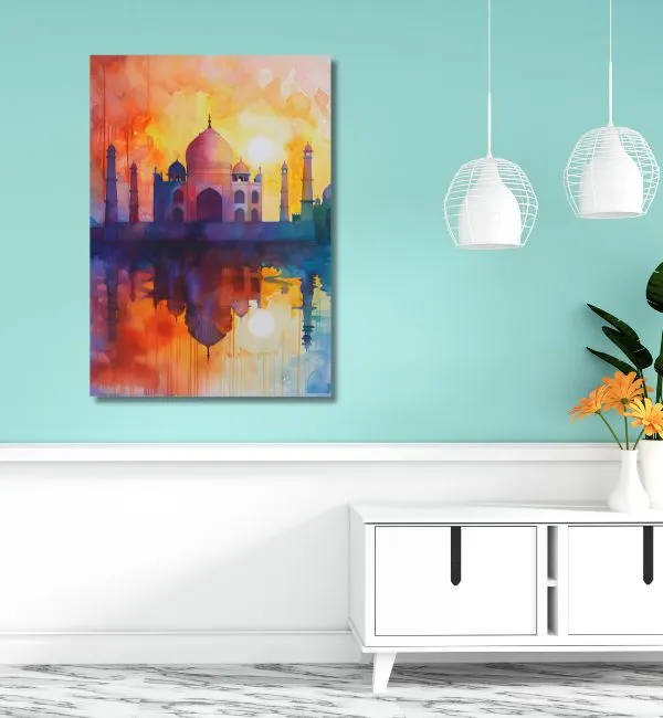 buy taj mahal poster 30x45cm 300 gsm gloss wall art photo image buy taj mahal poster – 30x45cm | 300 gsm gloss wall art photo