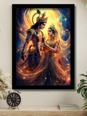 divine radha krishna photo frame for prosperity & love divine radha krishna photo frame for prosperity & love