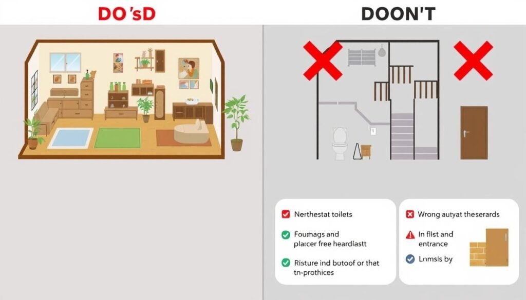 Do's and don'ts visualization for east facing house vastu Do's and don'ts visualization for east facing house vastu
