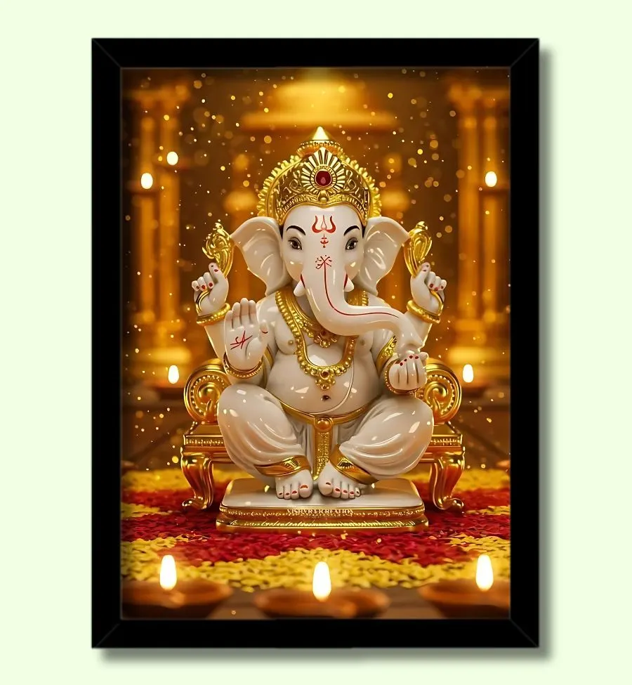 ganesh photo frame big size ganpati wall frame online ganesh photo frame big size – ganpati wall frame online