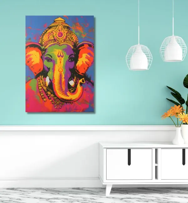 lord ganesha painting shri ganesh ganpati poster 30x45 cm ganesha drawing photo bharatanatyam dancer street art poster – 30x45 cm photo (copy)