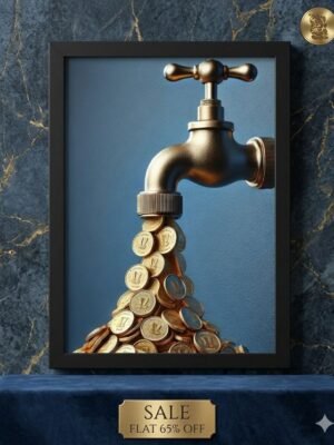 Energized Money Tap Photo Frame for Prosperity – Boost Wealth & Financial Success