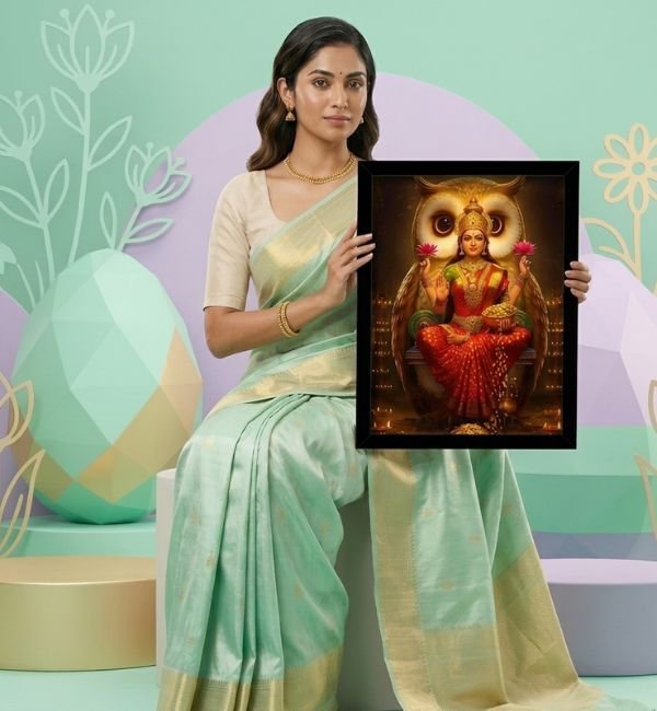energized mata lakshmi photo frame for wealth and prosperity 2 energized mata lakshmi photo frame – for wealth and prosperity